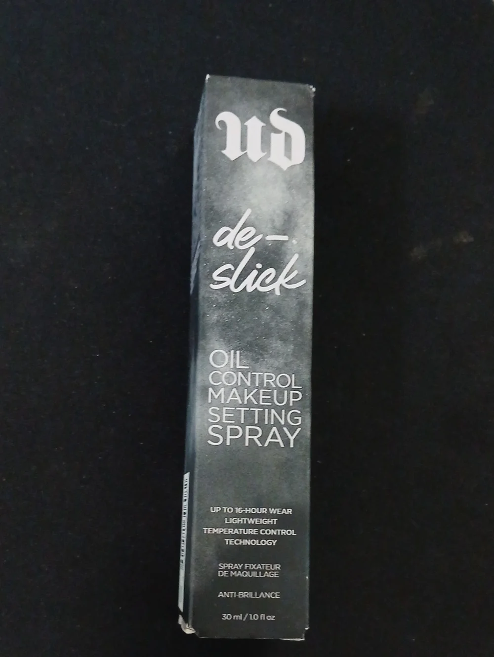 Urban Decay de-slick Oil Control Makeup Setting Spray - NIB